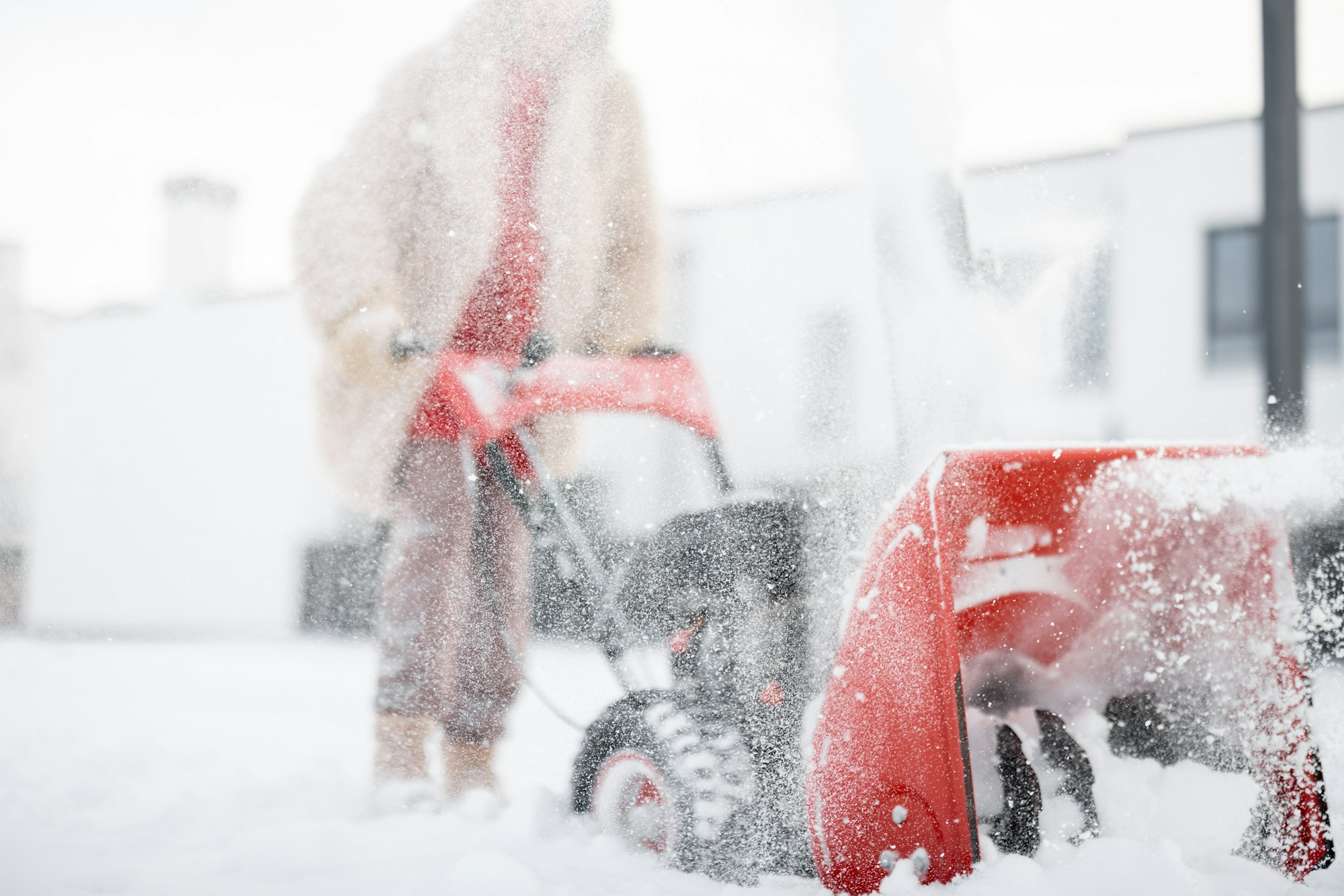 residential snow removal services johnston